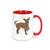 Chihuahua Mug, Leopard Chihuahua, Chihuahua Coffee Mug, Chihuahua Gift, Dog Mom Mug, Gift For Her, Leopard Coffee Cup, Chihuahua Owner - Chase Me Tees LLC