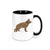 German Shepherd Mug, Leopard German Shepherd, German Shepherd Coffee Mug, Chihuahua Gift, Dog Mom Mug, Gift For Her, Leopard Coffee Cup - Chase Me Tees LLC