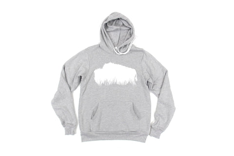 Buffalo Hoodie, Grass Buffalo, Bison Hoodie, Unisex Hoodie, Gift For Him, Buffalo Lover, Bison Gift, Gift For Her, Funny Hoodies, Bison - Chase Me Tees LLC