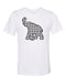 Houndstooth Shirt, Alabama Shirt, Houndstooth Elephant, Roll Tide Shirt, Unisex Fit, Alabama Football, Houndstooth, Gift For Him, Football - Chase Me Tees LLC