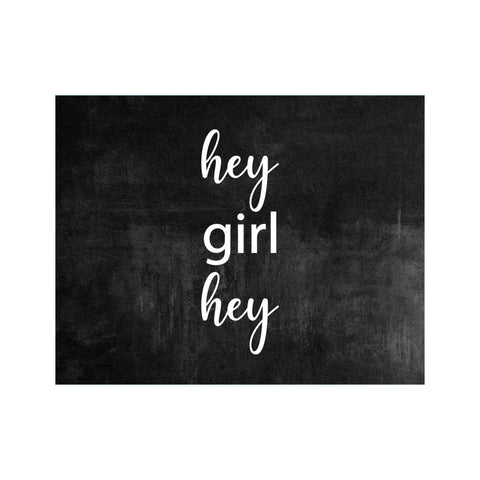 Mousepad, Hey Girl Hey, Leopard Print, Gift For Her, Office Decor, Boho Mousepad, Mother's Day Gift, Hey Girl Hey Mousepad, Funny Mousepads - Chase Me Tees LLC