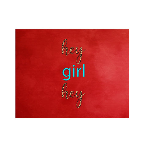 Mousepad, Hey Girl Hey, Leopard Print, Gift For Her, Office Decor, Boho Mousepad, Mother's Day Gift, Hey Girl Hey Mousepad, Funny Mousepads - Chase Me Tees LLC