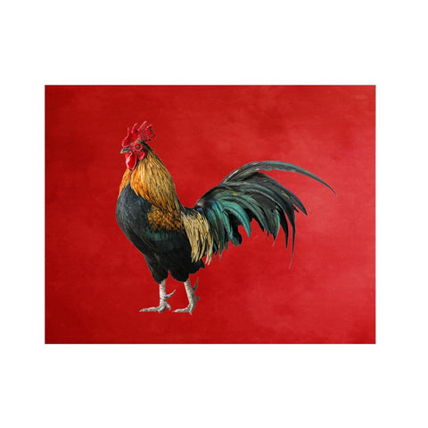 Mousepad, Rooster, Rooster Mousepad, Chicken Mousepad, Rooster Gift, Office Decor, Coworker Gift, Desk Decor, Rooster Lover, Mousepads, Farm - Chase Me Tees LLC