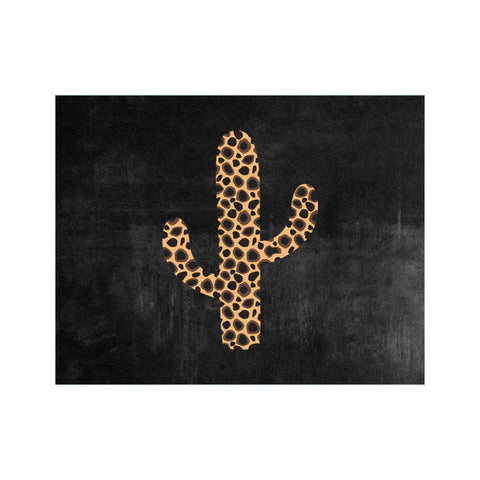 Mousepad, Leopard Cactus, Cactus Mousepad, Leopard Print Mousepad, Gift For Her, Mother's Day Gift, Cactus Gift, Office Decor, Coworker Gift - Chase Me Tees LLC