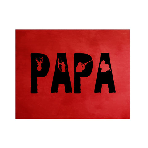 Mousepad, Papa, Papa Mousepad, Hunting Mousepad, Grandpa Gift, Father's Day Gift, Gpa Mousepad, Office Decor, Desk Decor, Papa Gift, Hunting - Chase Me Tees LLC