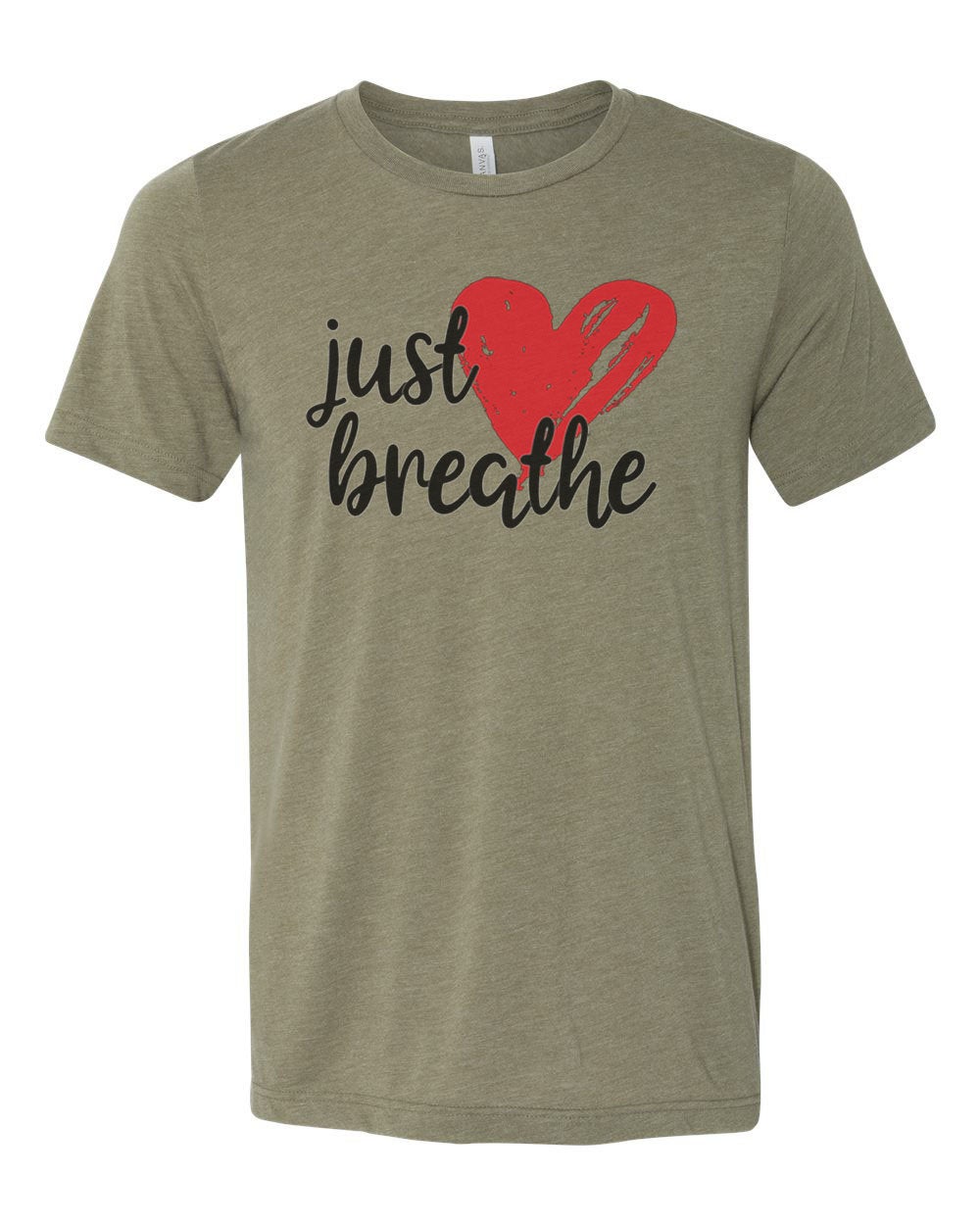 Just Breathe Shirt, Inspirational Shirt, Unisex Fit, Gift For Her, Inspire, Just Breathe, Sublimated Design, Super Soft Shirts, Breathe Tee - Chase Me Tees LLC