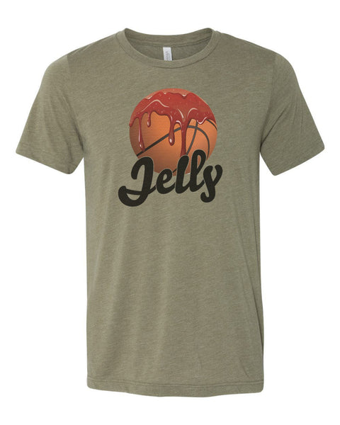 Basketball Shirt, Jelly, Jelly Basketball, Jelly Layup, Unisex Fit, Basketball Jelly, Jelly Fam, Basketball Family, Basketball Gift, Hoops - Chase Me Tees LLC