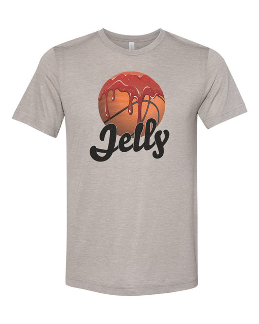 Basketball Shirt, Jelly, Jelly Basketball, Jelly Layup, Unisex Fit, Basketball Jelly, Jelly Fam, Basketball Family, Basketball Gift, Hoops - Chase Me Tees LLC