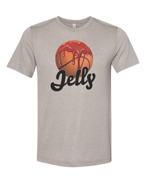 Basketball Shirt, Jelly, Jelly Basketball, Jelly Layup, Unisex Fit, Basketball Jelly, Jelly Fam, Basketball Family, Basketball Gift, Hoops - Chase Me Tees LLC