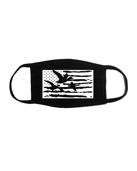 Face Mask, Duck Flag, Duck Hunting Mask, Hunting Face Mask, Waterfowl Face Mask, Waterfowl Mask, Gift For Him, Hunting Mask, Duck Hunt - Chase Me Tees LLC