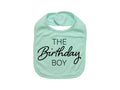 Baby Boy Birthday, The Birthday Boy, Baby Boy Bib, Birthday Bib, Baby Boy Announcement, Boy Bib, Birthday Boy Bib, Newborn Boy, Bibs, B-day - Chase Me Tees LLC