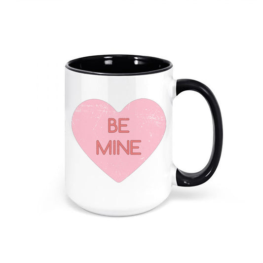 Valentine's Day Mug, Be Mine, Be Mine Mug, Valentines Mug, Heart Mug, Gift For Her, Cute Valentines, Valentines Day Gift, Sweetheart Mug - Chase Me Tees LLC