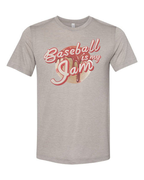 Baseball Shirt, Baseball Is My Jam, Baseball Gift, Unisex Fit, Funny Baseball Shirt, Gift For Him, Sports Shirt, Baseball T-shirt, Dad Gift - Chase Me Tees LLC