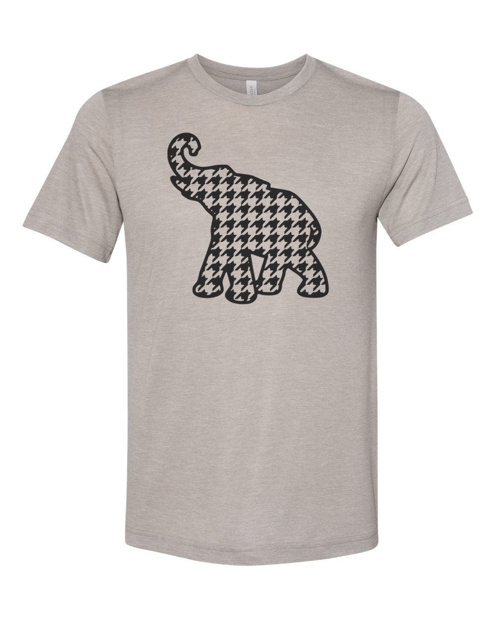Houndstooth Shirt, Alabama Shirt, Houndstooth Elephant, Roll Tide Shirt, Unisex Fit, Alabama Football, Houndstooth, Gift For Him, Football - Chase Me Tees LLC