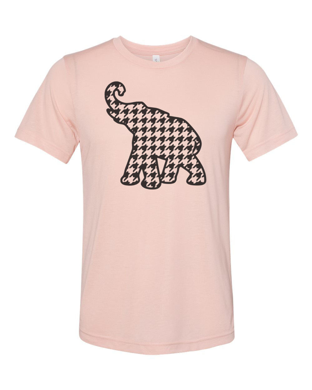 Houndstooth Shirt, Alabama Shirt, Houndstooth Elephant, Roll Tide Shirt, Unisex Fit, Alabama Football, Houndstooth, Gift For Him, Football - Chase Me Tees LLC
