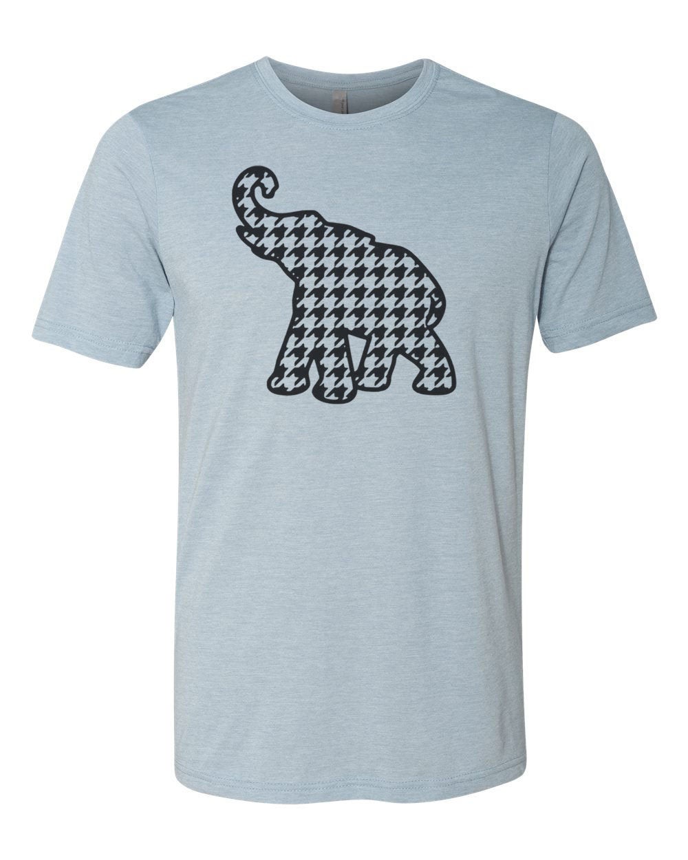Houndstooth Shirt, Alabama Shirt, Houndstooth Elephant, Roll Tide Shirt, Unisex Fit, Alabama Football, Houndstooth, Gift For Him, Football - Chase Me Tees LLC