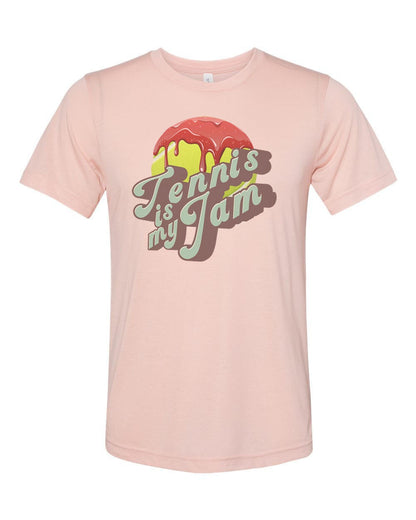 Tennis Shirt, Tennis Is My Jam, Funny Tennis Shirt, Unisex Fit, Tennis Apparel, Tennis Ball, Tennis Gift, Sports, Athletic Shirt, Sublimated - Chase Me Tees LLC