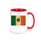 Irish Coffee Mug, Irish Flag, Irish Flag Mug, St. Patricks Day Mug, Ireland Cup, Sublimated Design, Four Leaf Clover Mug, Shamrock Mug - Chase Me Tees LLC