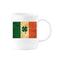 Irish Coffee Mug, Irish Flag, Irish Flag Mug, St. Patricks Day Mug, Ireland Cup, Sublimated Design, Four Leaf Clover Mug, Shamrock Mug - Chase Me Tees LLC