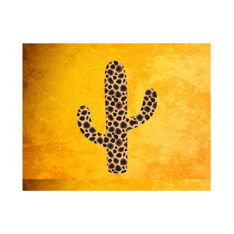 Mousepad, Leopard Cactus, Cactus Mousepad, Leopard Print Mousepad, Gift For Her, Mother's Day Gift, Cactus Gift, Office Decor, Coworker Gift - Chase Me Tees LLC