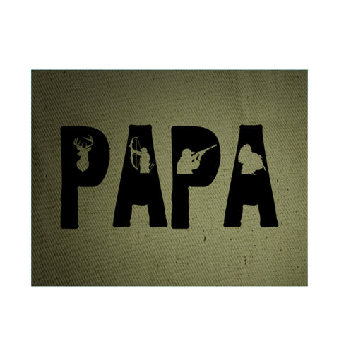 Mousepad, Papa, Papa Mousepad, Hunting Mousepad, Grandpa Gift, Father's Day Gift, Gpa Mousepad, Office Decor, Desk Decor, Papa Gift, Hunting - Chase Me Tees LLC