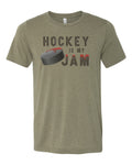Hockey Shirt, Hockey Is My Jam, Funny Hockey Shirt, Unisex Fit, Ice Hockey Shirt, Hockey Gift, Gift For Hockey Player, Gift For Him, Skating - Chase Me Tees LLC