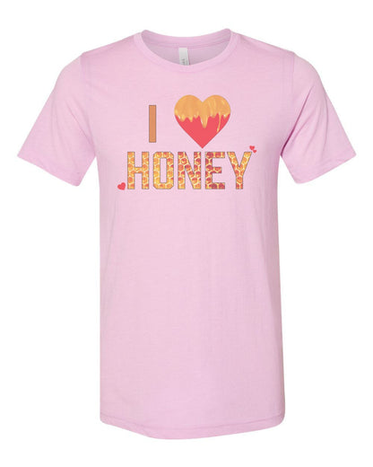 Honey Shirt, I Love Honey, Honey Farmer, Bee Farmer Shirt, Bee Hive Shirt, Honey Gift, Bee Farmer Gift, Unisex Fit, Nector, Sublimated, Bees - Chase Me Tees LLC