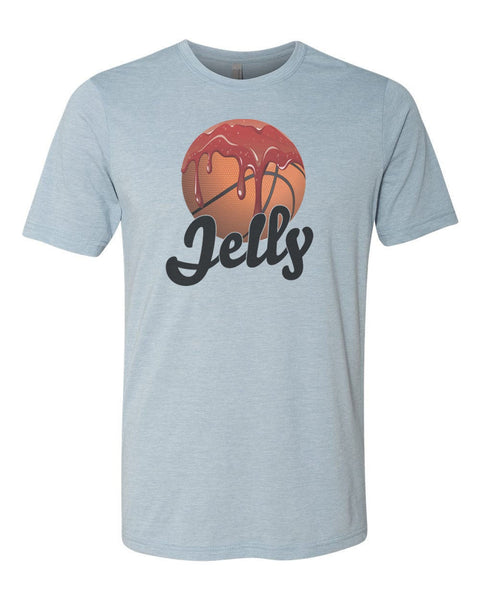 Basketball Shirt, Jelly, Jelly Basketball, Jelly Layup, Unisex Fit, Basketball Jelly, Jelly Fam, Basketball Family, Basketball Gift, Hoops - Chase Me Tees LLC