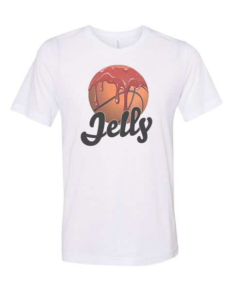Basketball Shirt, Jelly, Jelly Basketball, Jelly Layup, Unisex Fit, Basketball Jelly, Jelly Fam, Basketball Family, Basketball Gift, Hoops - Chase Me Tees LLC
