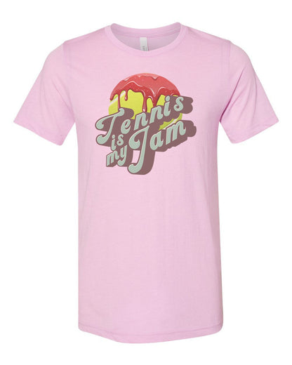Tennis Shirt, Tennis Is My Jam, Funny Tennis Shirt, Unisex Fit, Tennis Apparel, Tennis Ball, Tennis Gift, Sports, Athletic Shirt, Sublimated - Chase Me Tees LLC