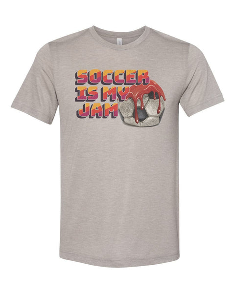 Soccer Shirt, Soccer Is My Jam, Futbol Shirt, Soccer Gift, Futbol T-shirt, Funny Soccer Shirt, Sports Shirt, Athletic, Soccer Lover, Futbol - Chase Me Tees LLC