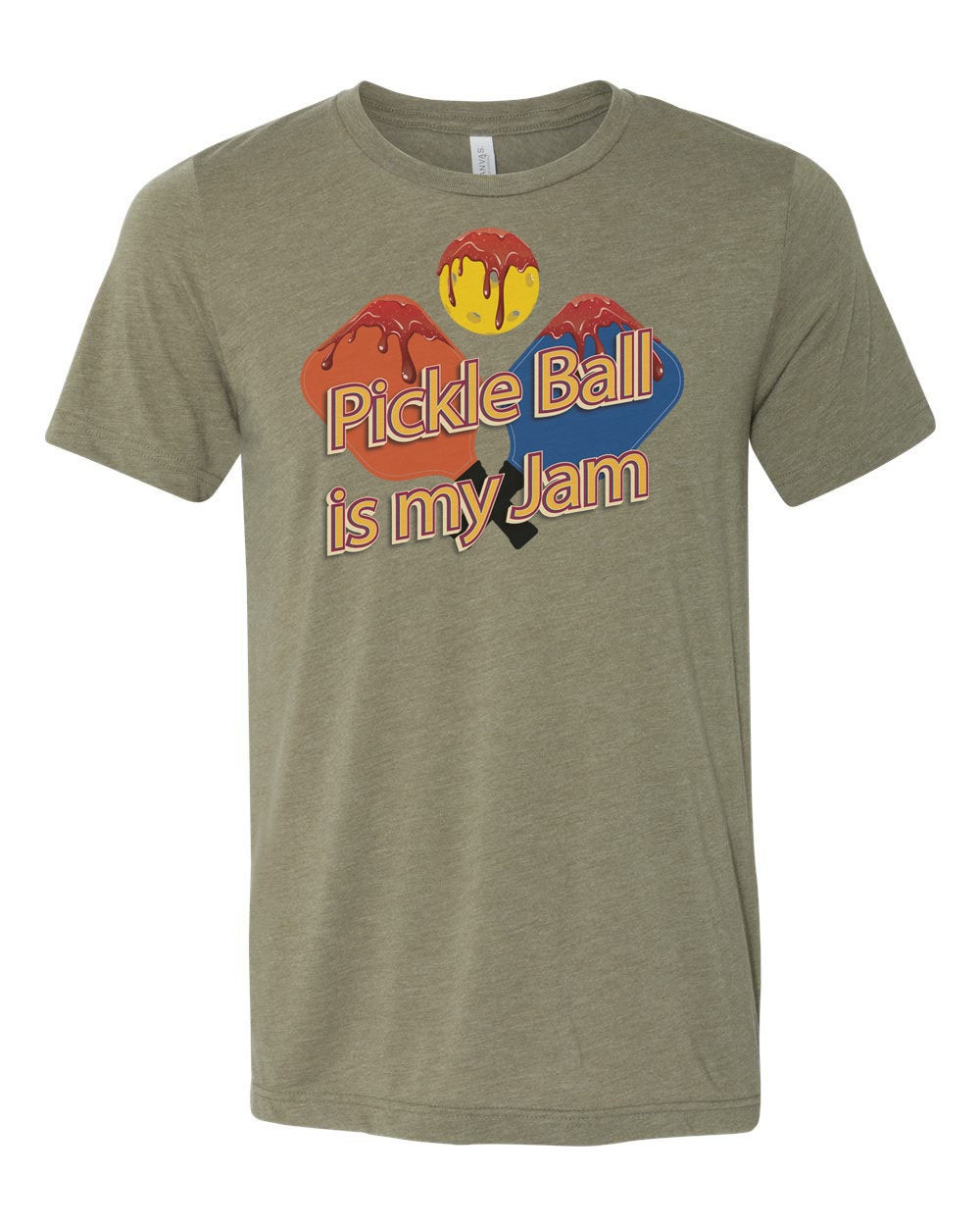 Pickle Ball Shirt, Pickle Ball Is My Fam, Pickle Ball Player, Unisex Fit, Pickle Ball Apparel, Funny Sports Shirt, Athletic, Paddle Ball - Chase Me Tees LLC