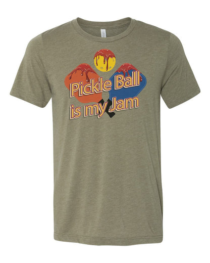 Pickle Ball Shirt, Pickle Ball Is My Fam, Pickle Ball Player, Unisex Fit, Pickle Ball Apparel, Funny Sports Shirt, Athletic, Paddle Ball - Chase Me Tees LLC