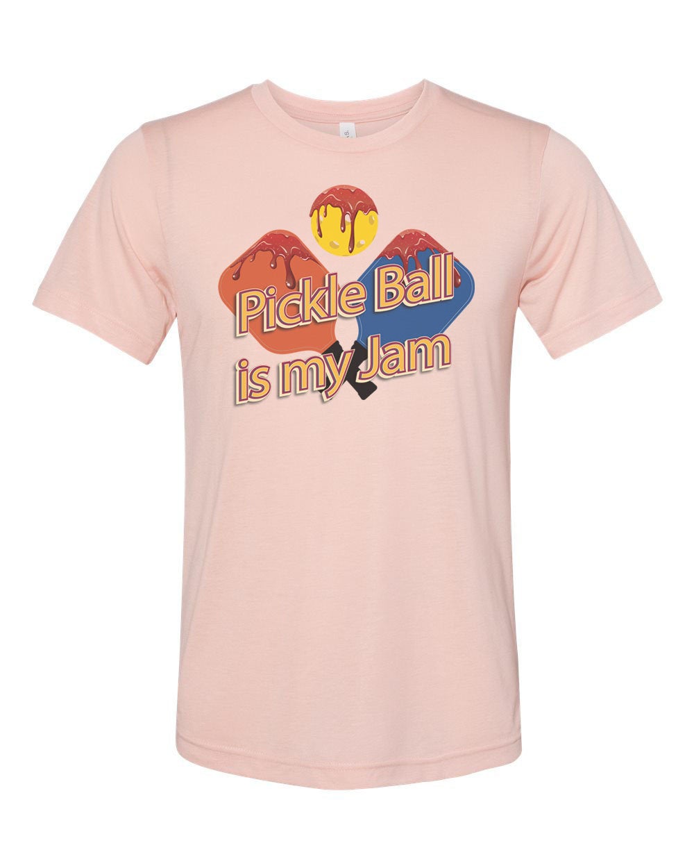 Pickle Ball Shirt, Pickle Ball Is My Fam, Pickle Ball Player, Unisex Fit, Pickle Ball Apparel, Funny Sports Shirt, Athletic, Paddle Ball - Chase Me Tees LLC