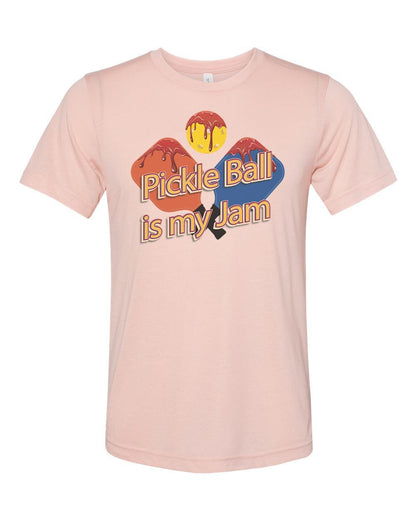 Pickle Ball Shirt, Pickle Ball Is My Fam, Pickle Ball Player, Unisex Fit, Pickle Ball Apparel, Funny Sports Shirt, Athletic, Paddle Ball - Chase Me Tees LLC