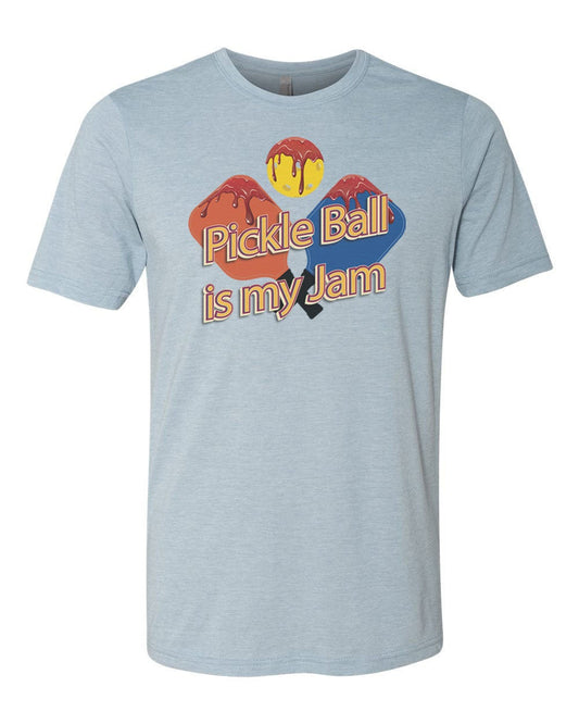 Pickle Ball Shirt, Pickle Ball Is My Fam, Pickle Ball Player, Unisex Fit, Pickle Ball Apparel, Funny Sports Shirt, Athletic, Paddle Ball - Chase Me Tees LLC