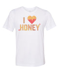 Honey Shirt, I Love Honey, Honey Farmer, Bee Farmer Shirt, Bee Hive Shirt, Honey Gift, Bee Farmer Gift, Unisex Fit, Nector, Sublimated, Bees - Chase Me Tees LLC