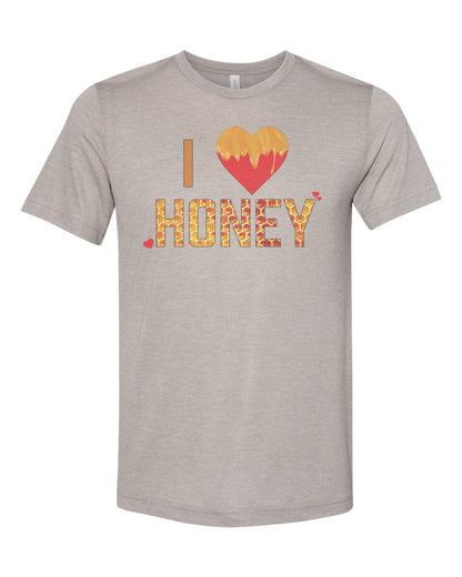 Honey Shirt, I Love Honey, Honey Farmer, Bee Farmer Shirt, Bee Hive Shirt, Honey Gift, Bee Farmer Gift, Unisex Fit, Nector, Sublimated, Bees - Chase Me Tees LLC