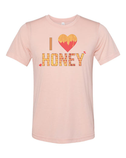Honey Shirt, I Love Honey, Honey Farmer, Bee Farmer Shirt, Bee Hive Shirt, Honey Gift, Bee Farmer Gift, Unisex Fit, Nector, Sublimated, Bees - Chase Me Tees LLC