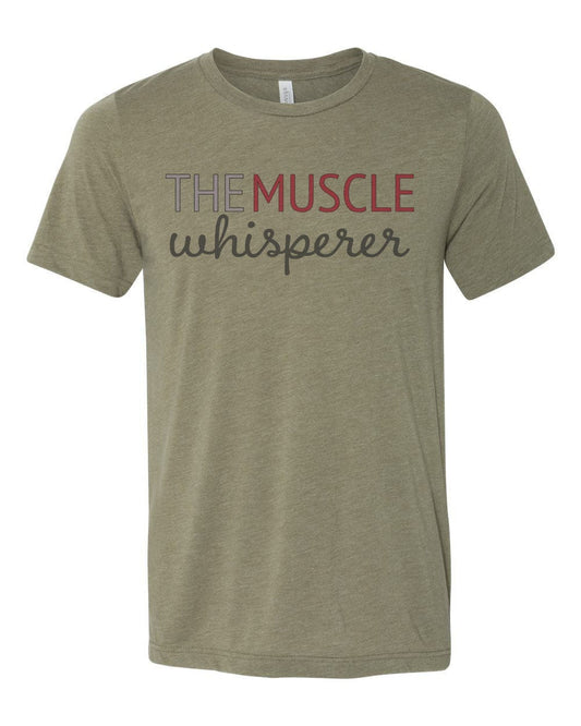 Massage Therapist Gift, Massage Therapist Shirt, The Muscle Whisperer, Massage Shirt, Massage Doctor, Gift For Masseuse, Masseuse Shirt - Chase Me Tees LLC