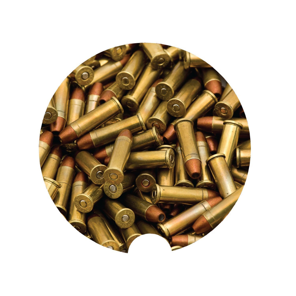 Car Coaster, Shells, Gun Shells, Gun Gift, Truck Coasters, Gift For Him, Gun Lover, Bullets, Father's Day Gift, Car Accessories, Trucks - Chase Me Tees LLC