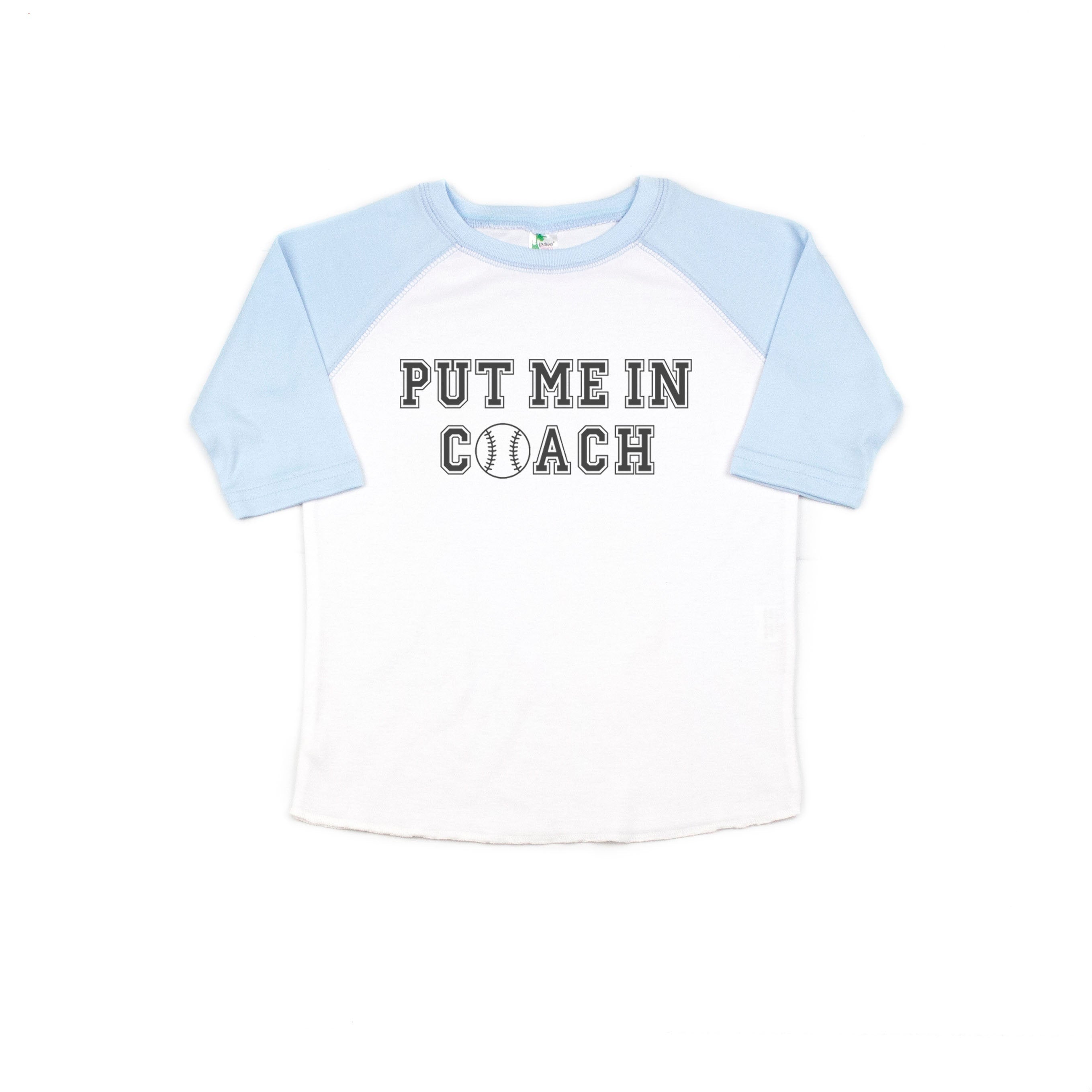 Put Me In Coach (Baseball) Toddler/Youth Shirt– Chase Me Tees LLC