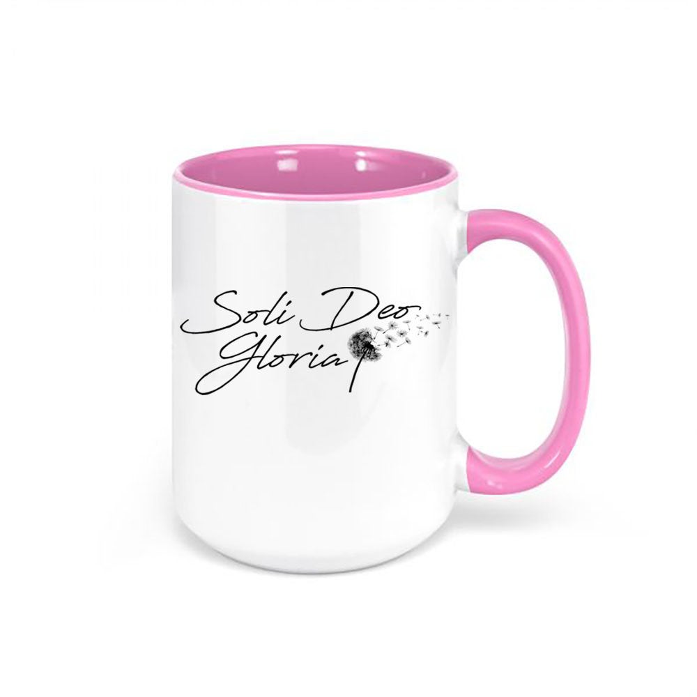 Soli Deo Gloria, Christian Mugs, Jesus Coffee Cup, Christian Gift, Religious Mug, Christian Decor, Glory To God Alone, Godly Mugs, Cups - Chase Me Tees LLC