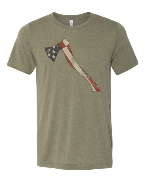 Axe Throwing Shirt, American Axe, Axe Shirt, Gift For Axe Shirt, Lumberjack Shirt, Unisex Fit, Logger Shirt, Gift For Lumberjack, Logger Tee - Chase Me Tees LLC