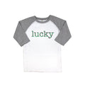 Kid's St. Patrick's Day Shirt, Lucky Plaid, Toddler Shirt, Youth Shirt, Kid's Lucky Shirt, Toddler St. Patricks Day, Children's Lucky Shirt - Chase Me Tees LLC