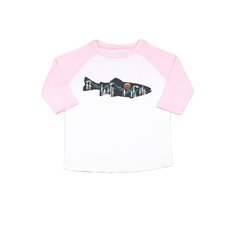 Kids Fishing Shirt, Mountain Trout, Toddler Fly Fishing Shirt, Trout Fishing Shirt, Youth Fishing Shirt, Trout Shirt, Children's Fishing - Chase Me Tees LLC