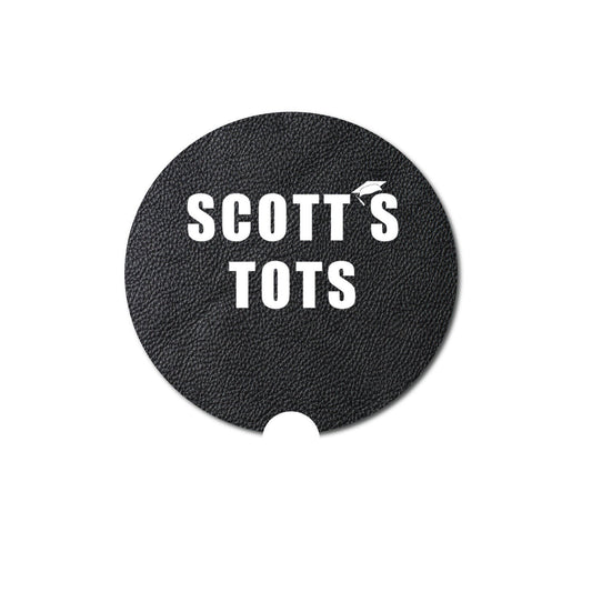 Car Coaster, Scott's Tots, The Office Coaster, Car Accessories, Birthday Gift, Truck Coaster, Funny Coasters, Gift For Him, The Office Fan - Chase Me Tees LLC
