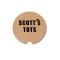 Car Coaster, Scott's Tots, The Office Coaster, Car Accessories, Birthday Gift, Truck Coaster, Funny Coasters, Gift For Him, The Office Fan - Chase Me Tees LLC