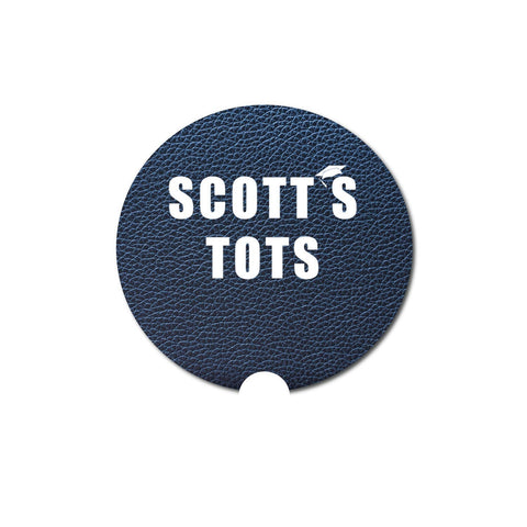 Car Coaster, Scott's Tots, The Office Coaster, Car Accessories, Birthday Gift, Truck Coaster, Funny Coasters, Gift For Him, The Office Fan - Chase Me Tees LLC