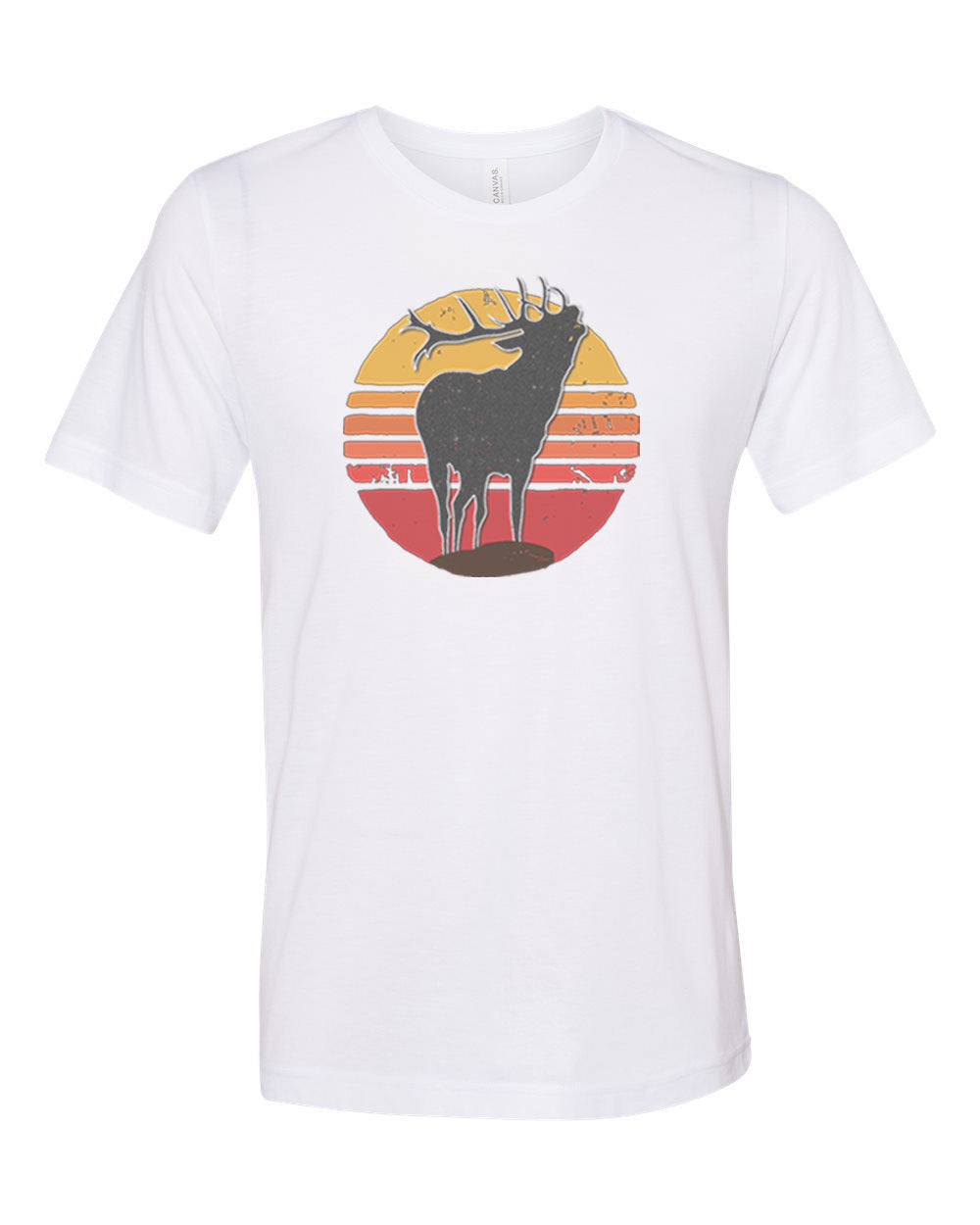 Elk Hunting Shirt, Elk Sunset, Bugling Elk Shirt, Unisex Fit, Gift For Him, Hunting Shirt, Bow Hunting Shirt, Elk Bugle, Father's Day Gift - Chase Me Tees LLC